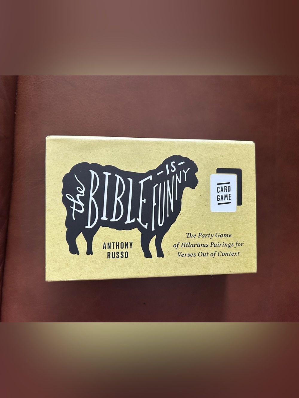 The Bible Is Funny Christian Family Party Card Game